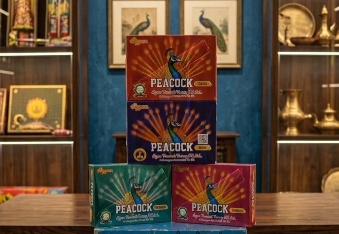Ayyan Peacock (4colour varieties)